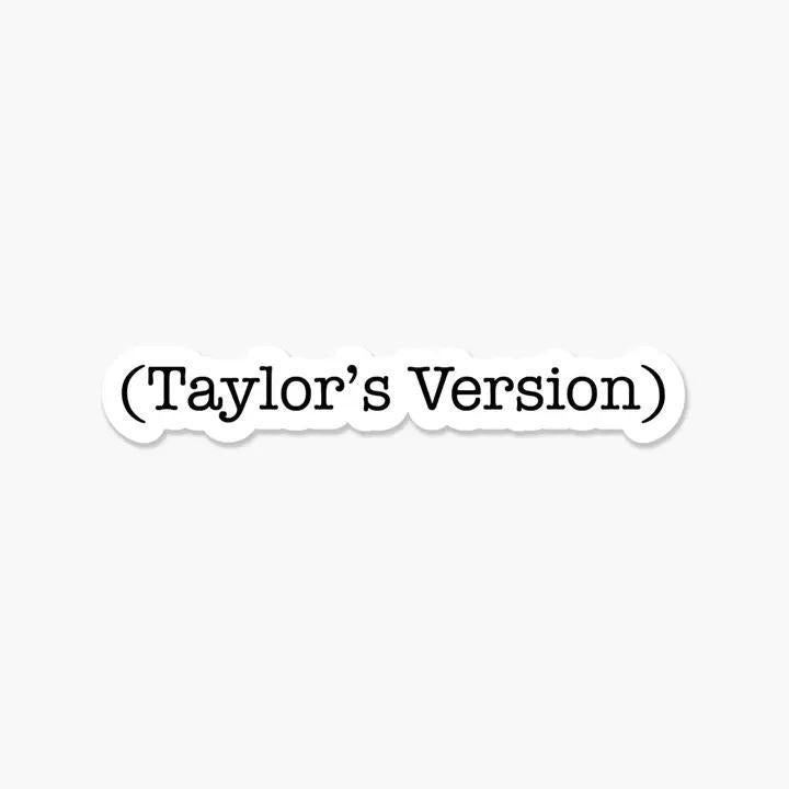 Footnotes - ( Taylor's Version ) - Sticker