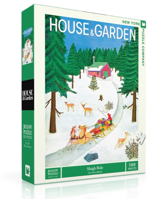 New York Puzzle Company -  Sleigh Ride NPZHG2265