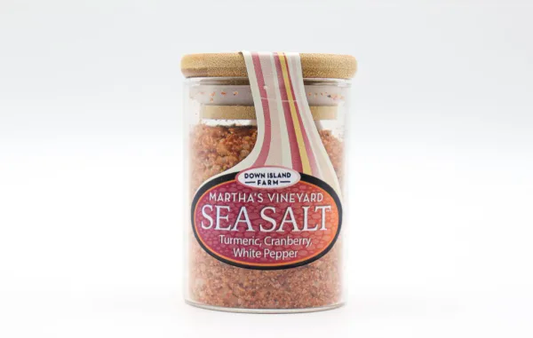 Down Island Farm Martha's Vineyard Sea Salt Hostess - Turmeric, Cranberry & White Pepper 3.5 oz