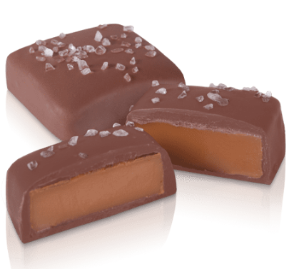 Abdallah Candies - Sea Salt Caramels Milk Chocolate - 2236L