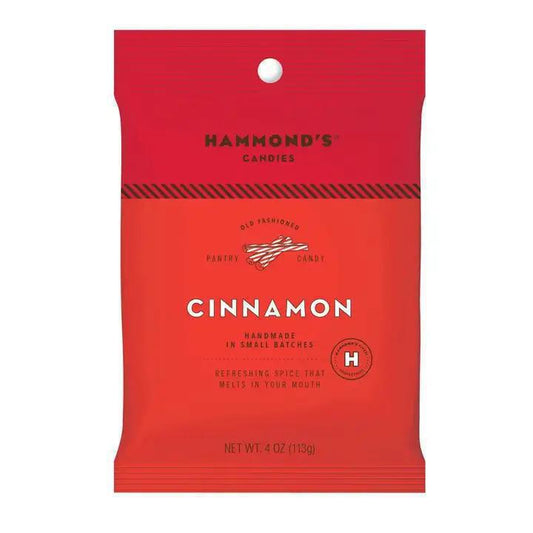 Hammond's Candies - Cinnamon Drops 4 oz - Old-Fashioned Pantry Candy - DR50908