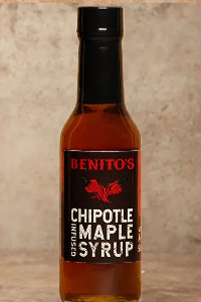 Benito's Hot Sauce - Maple Syrups - Chipotle Infused 5 oz DISCO