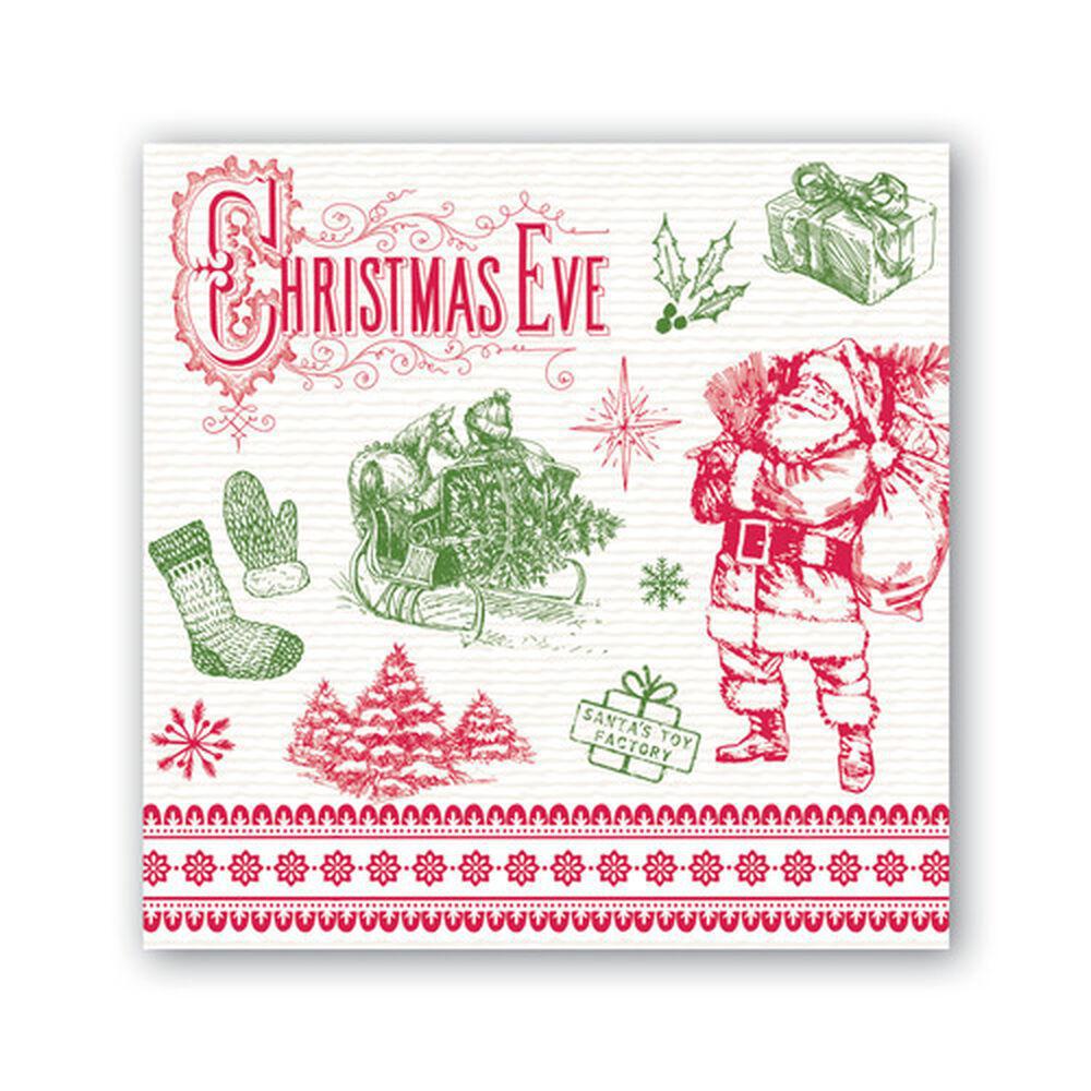 Michel Design Works - It's Christmastime Cocktail Napkin 814396 DISVEN