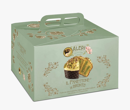 Aledi Bronte - Panettone Di Bronte - Sicily Christmas Cake 2.2 lb - DOPPNPT900