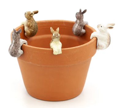 Land & Sea - 2.5" Rabbit - Small Pot Hanger - PH19