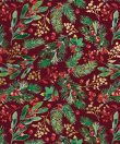 Jillson & Robert - Jumbo Wrap - Winter Foliage - XJ786