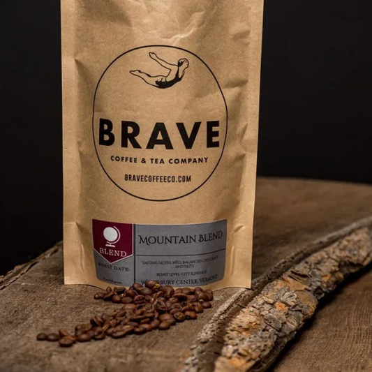 Brave Coffee and Tea Mountain Blend 12oz DISCO