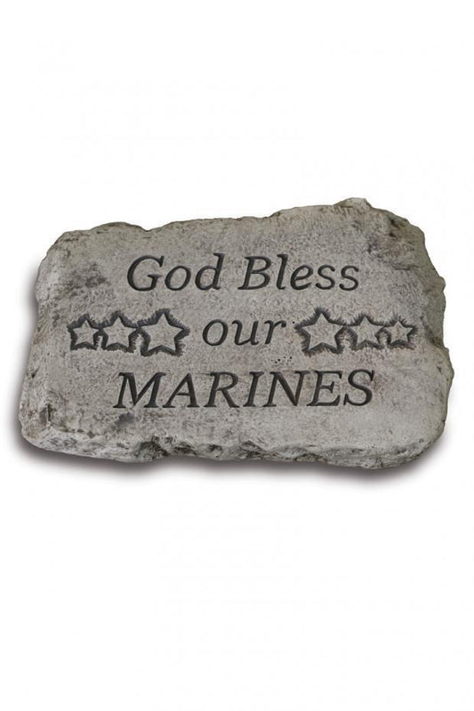 Massarelli's - 10" Stone God Bless Our Marines 1847