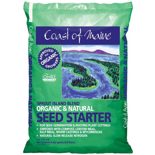 Coast of Maine - Seed Starter Sprout Island Blend 8 Quart