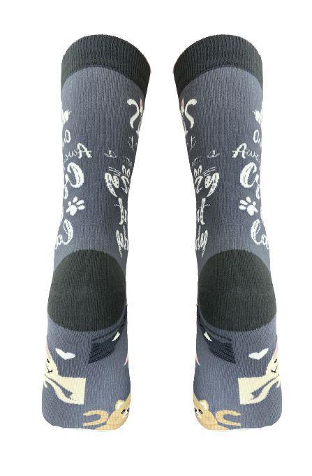 E&S Pets - Crazy Cat Lady Full Body Socks 800 FB-229