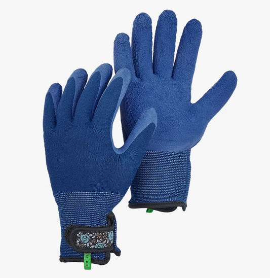 Hestra Gloves - Garden Bamboo - Indigo - Size 7 Medium - 72320-271-07