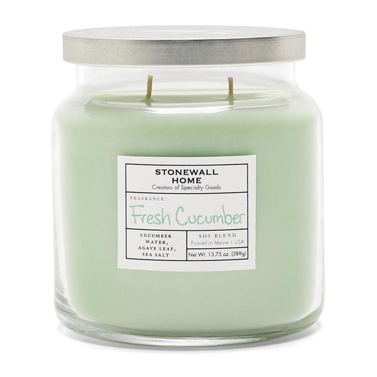 Stonewall Kitchen Fresh Cucumber - Medium Apothecary* 14 oz jar 651618