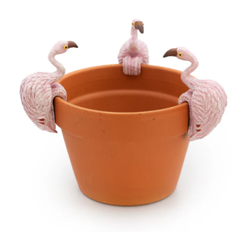 Land & Sea - 3" Flamingo - Medium Pot Hanger - PH192