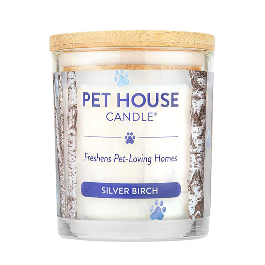 One Fur All - Silver Birch Pet House Candle 9 oz