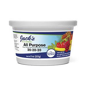 Jacks Classic 8oz 20-20-20 All Purpose Fertilizer 80060003