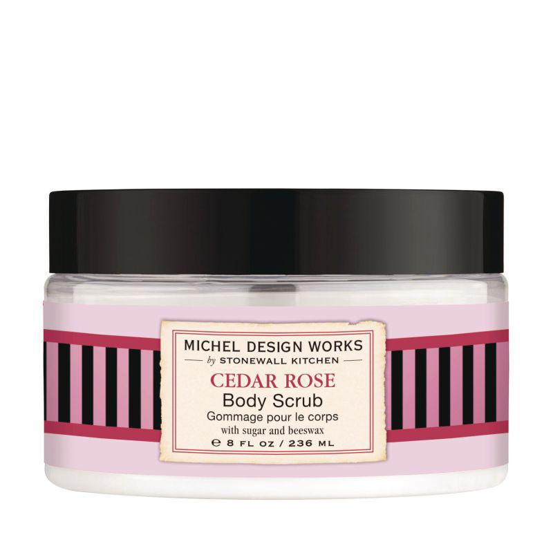 Michel Design Works -  Cedar Rose Body Scrub 8oz 845387