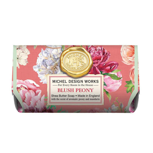 Michel Design Works - Blush Peony Large Bath Soap Bar 802375