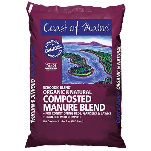 COAST OF MAINE COW MANURE COMPOST SCHOODIC 1CF 81600005