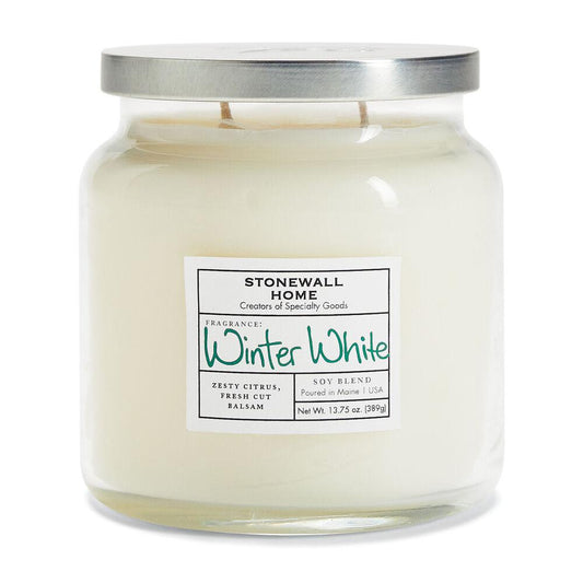 Stonewall Kitchen Winter White - Medium Apothecary 0.86 lb jar 651615