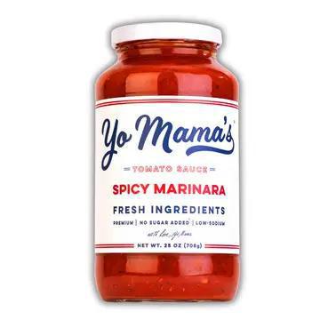 Yo Mama's Foods - Spicy Marinara Sauce 25 oz - E1012