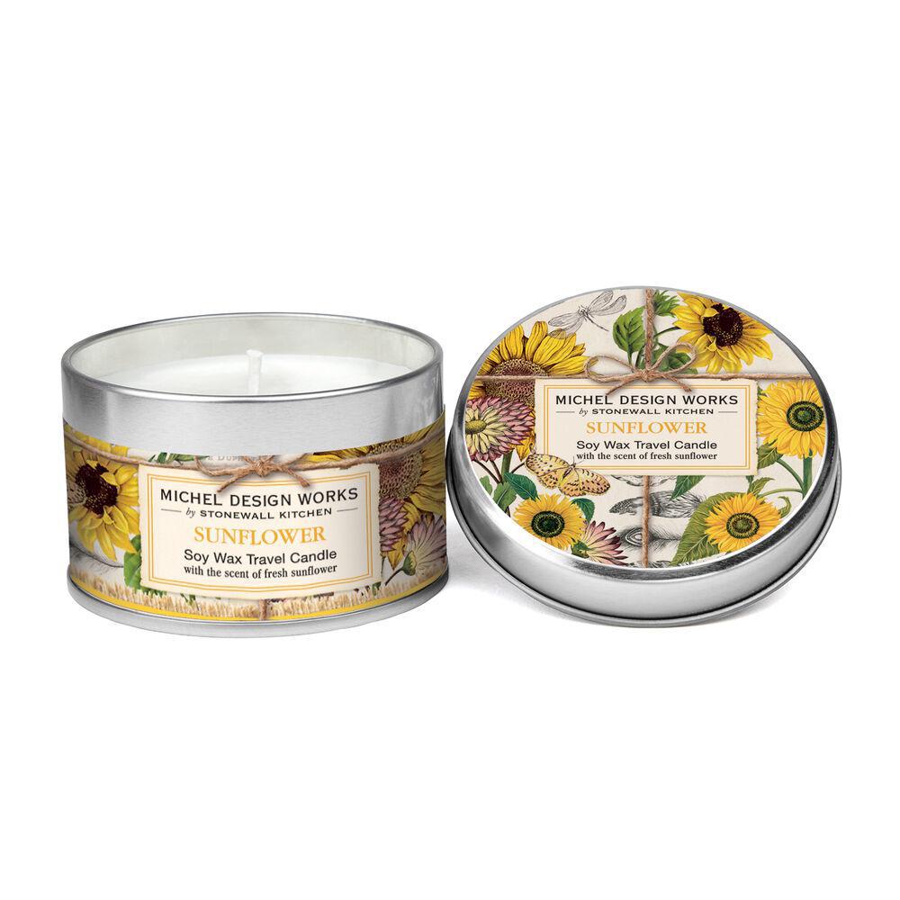 Michel Design Works - Sunflower Travel Candle CANT350 DISVEN