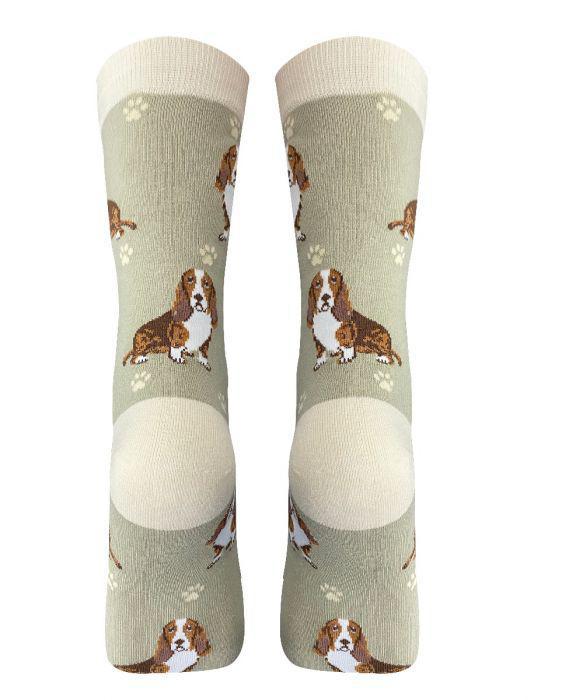 E&S Pets - Basset Hound Full Body Socks 800 FB-2