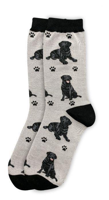 E&S Pets - Labrador Black Full Body Socks 800 FB-21