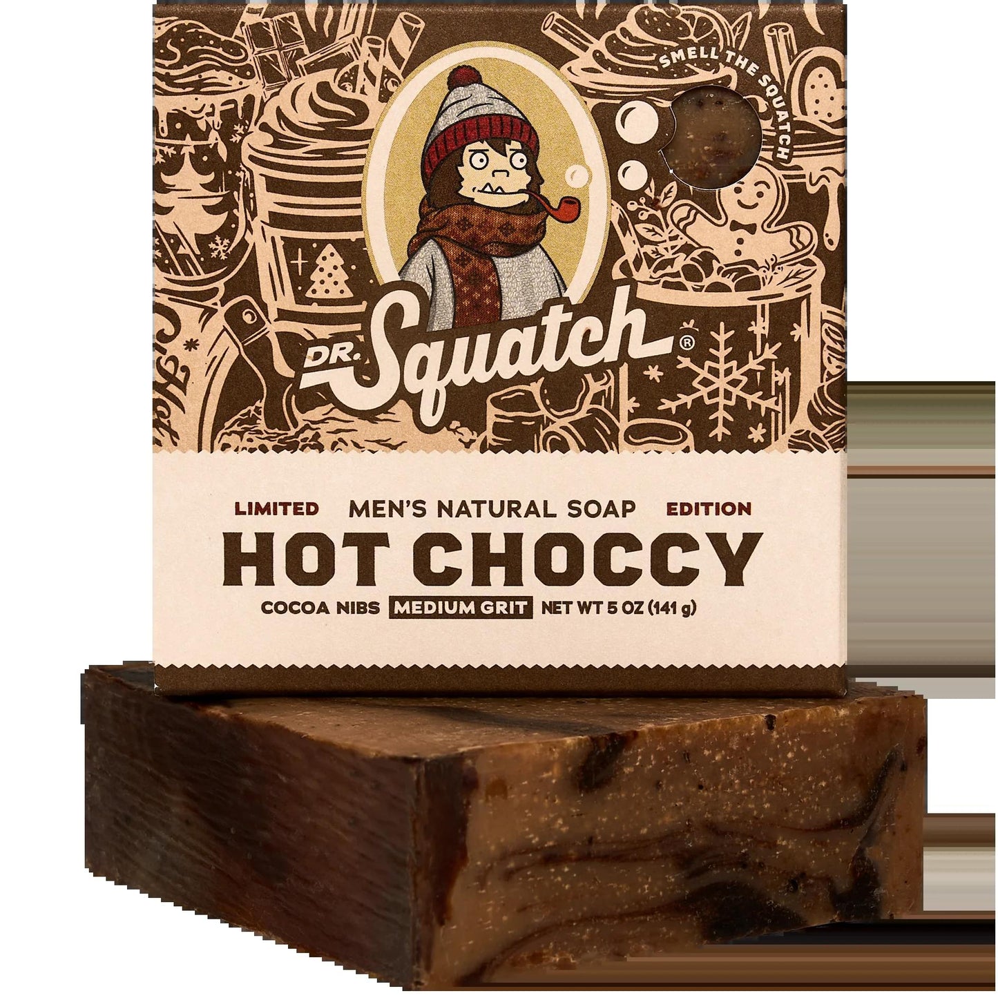 Dr. Squatch - Hot Choccy Bar Soap 5 oz - WH-BAR-HCH-01