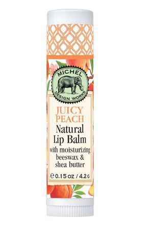 Michels Design Works - Natural Lip Balm: Juicy Peach 0.15oz LB09 DISVEN