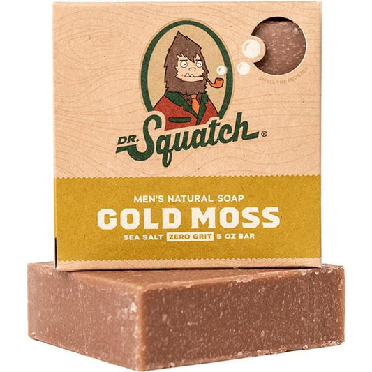 Dr. Squatch - Gold Moss Bar Soap 5 oz - WH-BAR-GMS-01