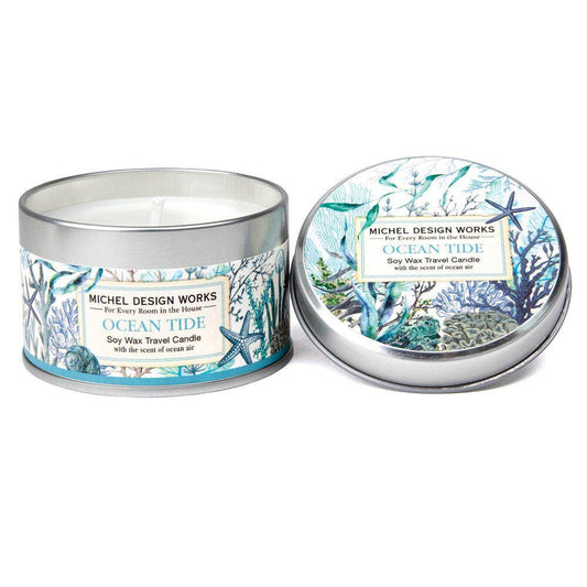 Michel's Design Works - Ocean Tide Travel Candle CANT352 849352