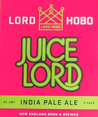 Lord Hobo - Juice Lord - 16 oz 4 Pack Cans - 1571363 DISCO