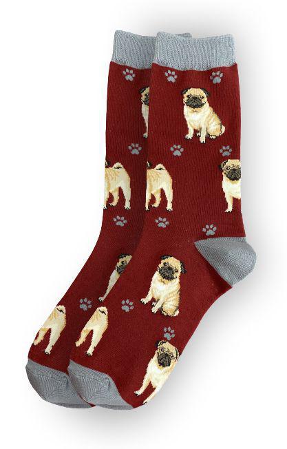 E&S Pets - Pug Full Body Socks 800 FB-31