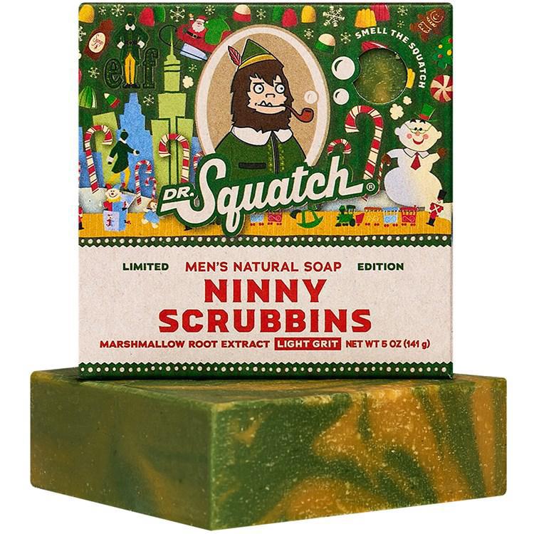 Dr. Squatch - Ninny Scrubbins Bar Soap 5 oz - WH-BAR-ELF-01