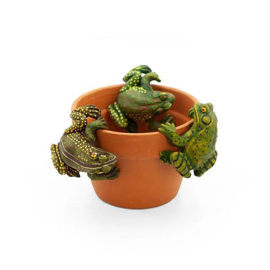 Land & Sea - 4" Pot Hanger Large Frog - PH3