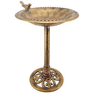 Arcadia Bronze Color Bird Bath 19.5" x 30" 80690650