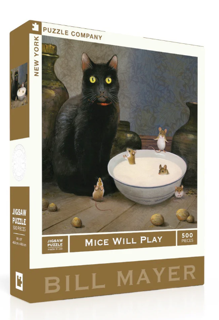 New York Puzzle Company - Mice Will Play - NPZBM2526