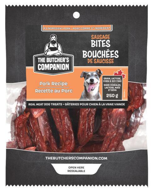 The Butcher's Companion - Butcher's Dog Sausage Bites Pork 8.8oz  23400209 DISCOSVF