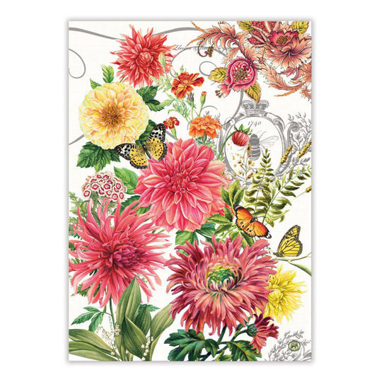 Michel Design Works - Dahlias Kitchen Towel 810418