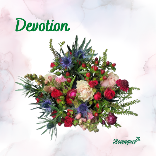 Sunny Valley Farm Fresh "Devotion" Bouquet