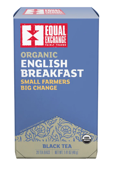 Equal Exchange - Organic English Breakfast Tea 20 Tea Bags - 224301