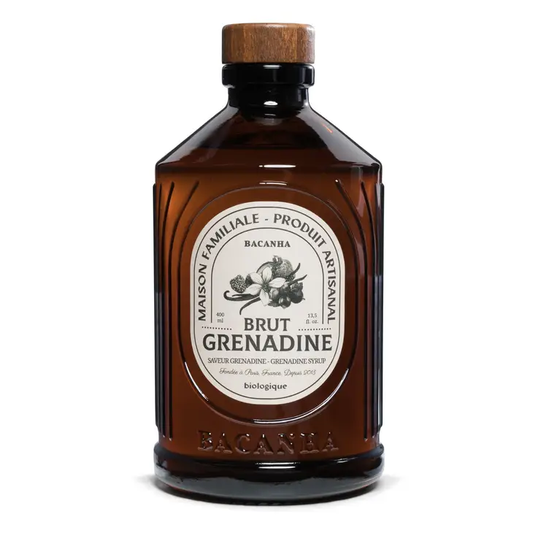 Bacanha -  Raw Grenadine Syrup - Organic - 400ml