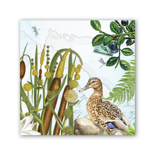 Michel Design Works - By the Lake Cocktail Napkin 814429