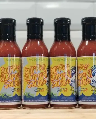 Sea Monster Sauces Surfin Slappin' Sauce 5 oz DISCO