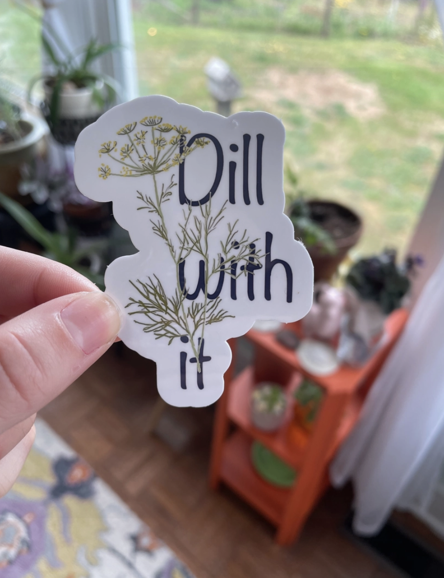 Raven's Edge Studio - Herb Sticker - Dill with It