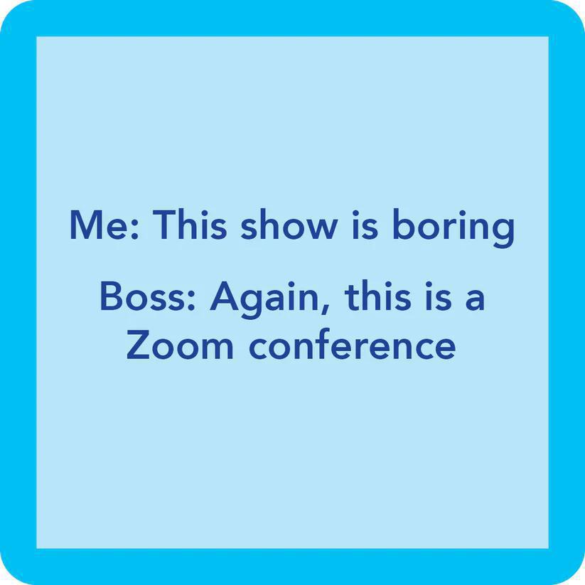 Drinks On Me: Coaster: Zoom 1226