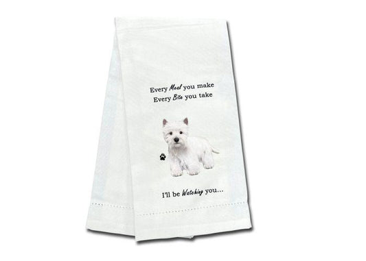 E&S Pets - Westie Kitchen Towel 711-45