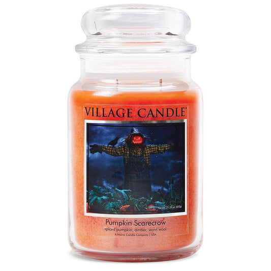 Stonewall Kitchen - Pumpkin Scarecrow Large Dome Candle - 4260188