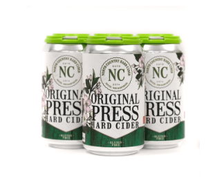 North Country - Original Press Hard Cider - 12 oz 4 Pack Cans - 60421