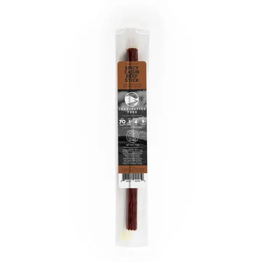 Landcrafted Food - Spicy Cajun Smoked Beef Stick .9 oz
